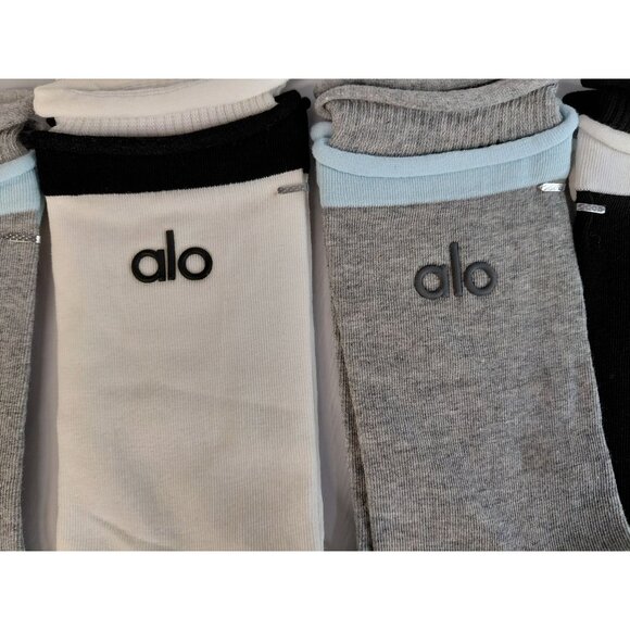 Alo Unisex Casual Crew Socks 5-Pack New NWOT - Picture 4 of 6